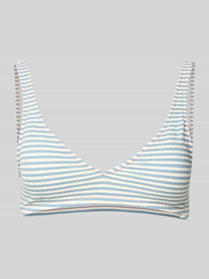 Top bikini ze wzorem w paski model ‘PULCO MONOSTRIPE’