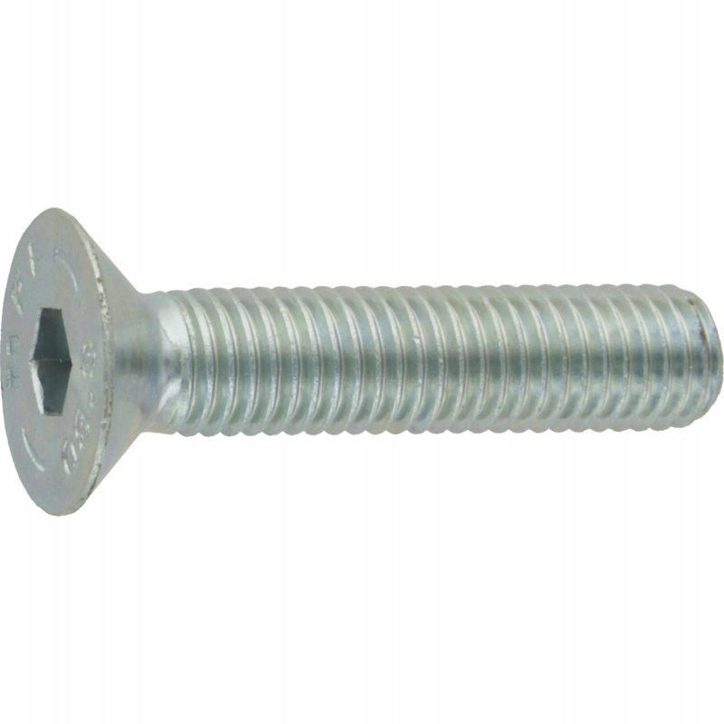 Śruba z łbem stożkowym imbus M12x55 8.8 DIN 7991