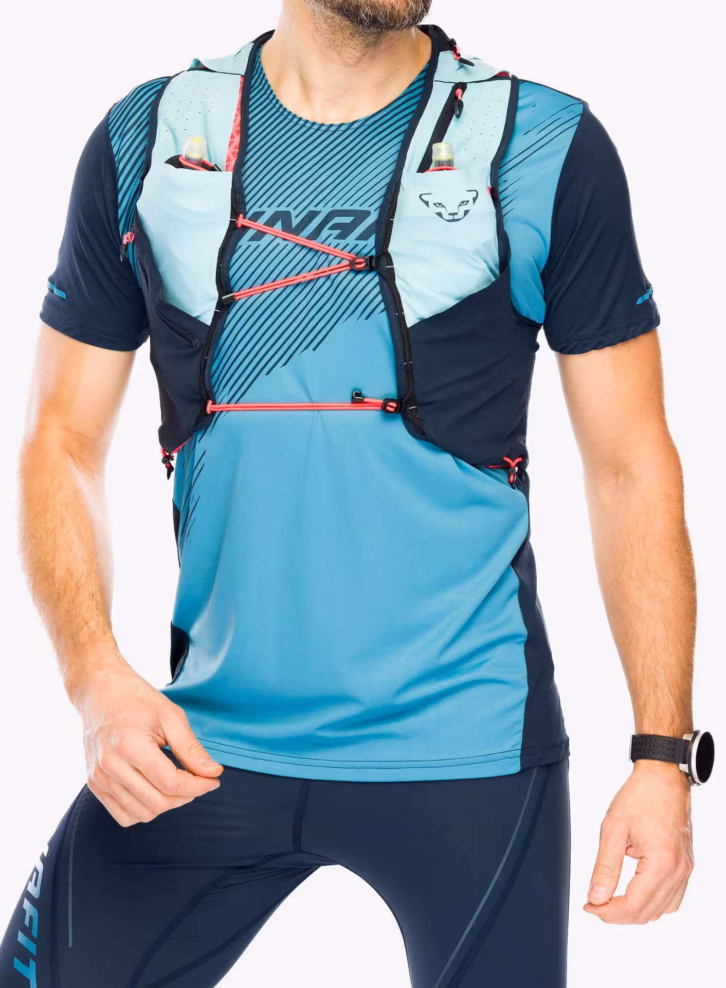 Kamizelka biegowa Dynafit Alpine 8 Vest - marine blue/blueberry
