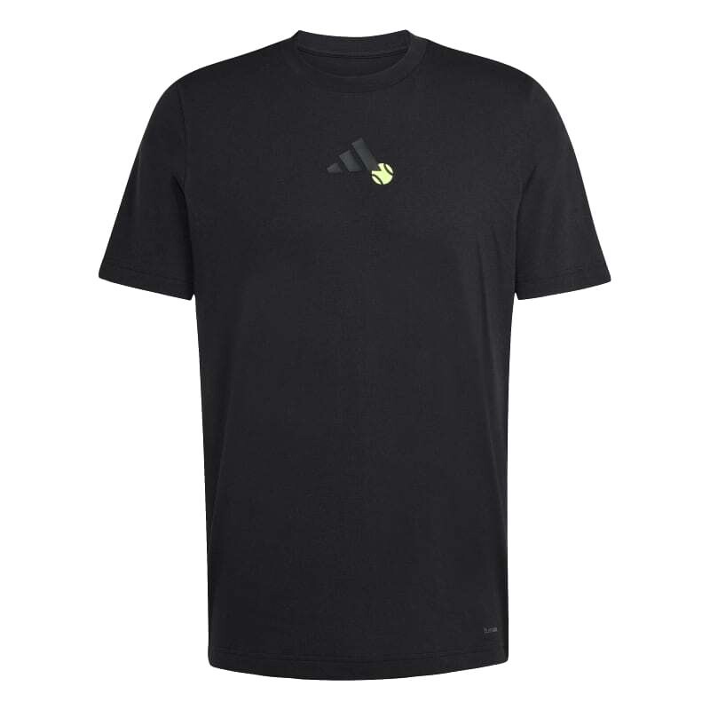 Koszulka męska adidas Jeu Graphic Tee Black XXL