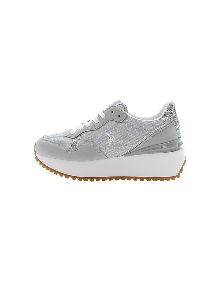 U.S. Polo Assn. Sneakersy w kolorze szarym
