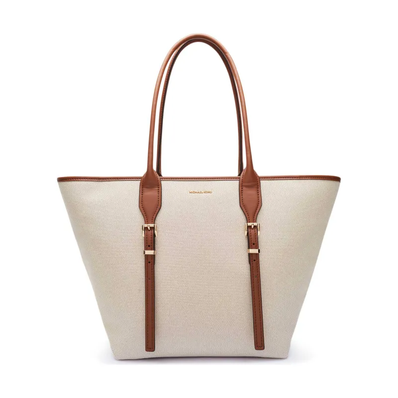 Michael Kors Shopperka Moore z dodatkiem skóry