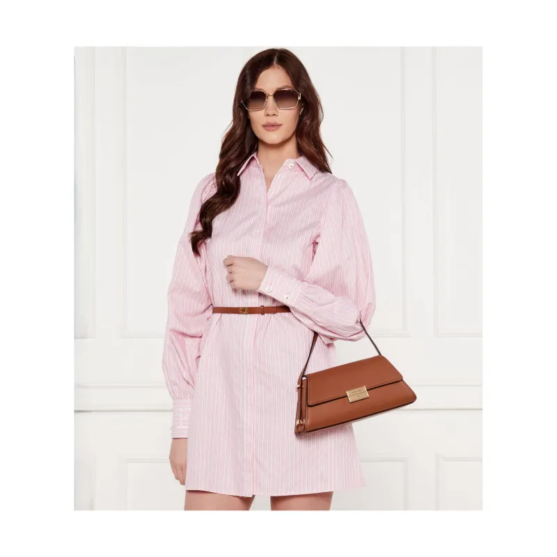 Michael Kors Skórzana torebka na ramię Ludlow