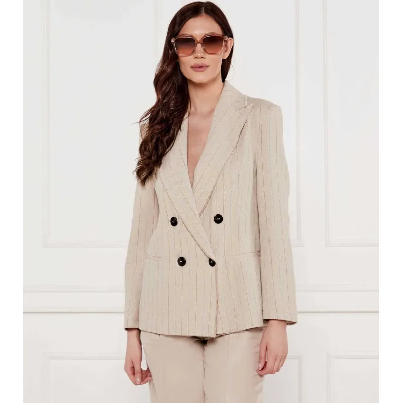 MAX&Co. Marynarka PERAK Regular Fit z dodatkiem lnu