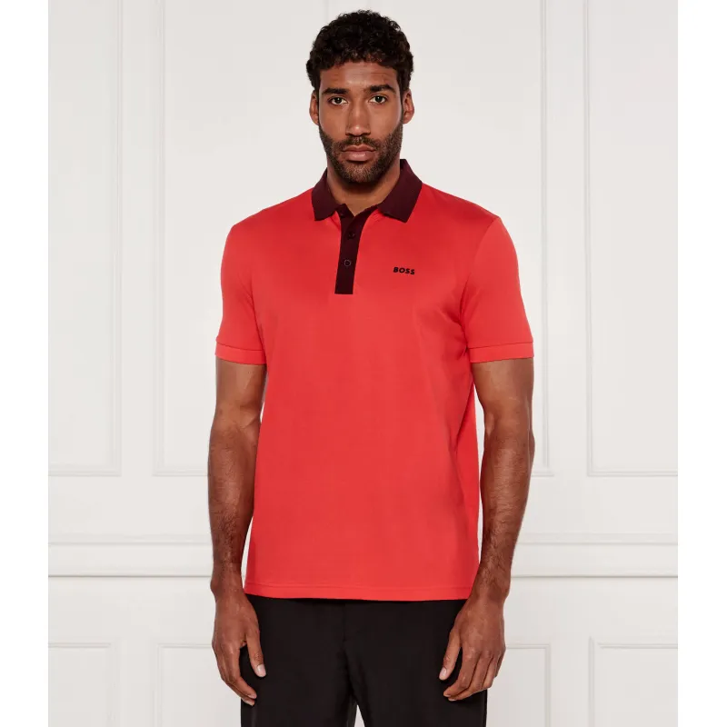 BOSS GREEN Polo Paule Rib Slim Fit stretch