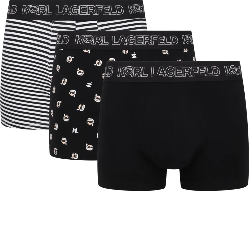 Karl Lagerfeld Bokserki 3-pack Ikon