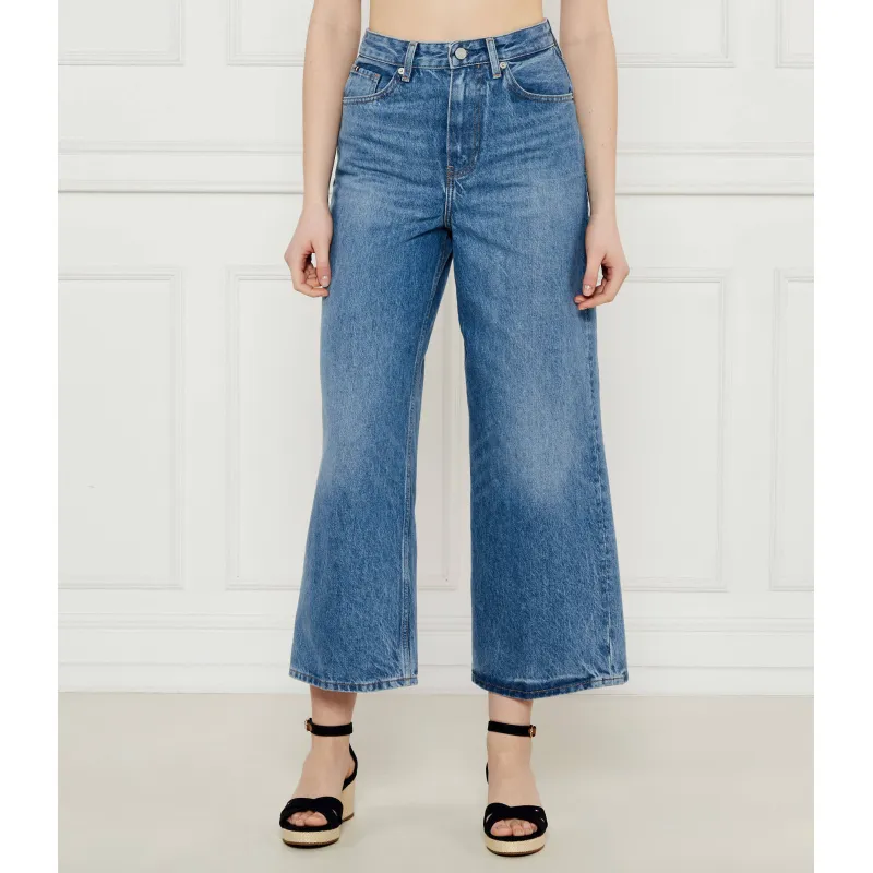 Tommy Hilfiger Jeansy ALI Relaxed fit z dodatkiem lnu
