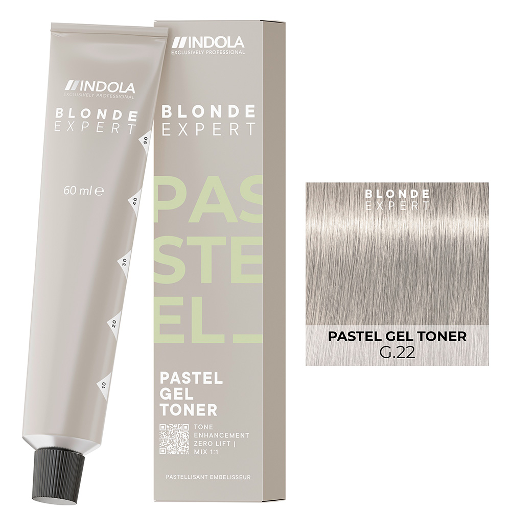 Indola Blonde Expert Pastel Gel, pastelowy toner w żelu, G.22, 60ml