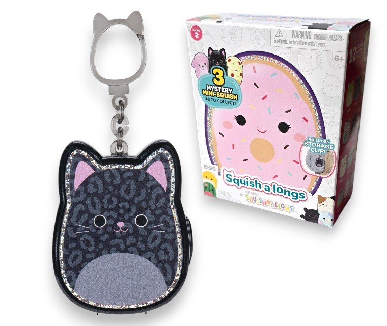 SQUISHMALLOWS Figurki SQUISH A LONGS Brelok Figurka Niespodzianka s2