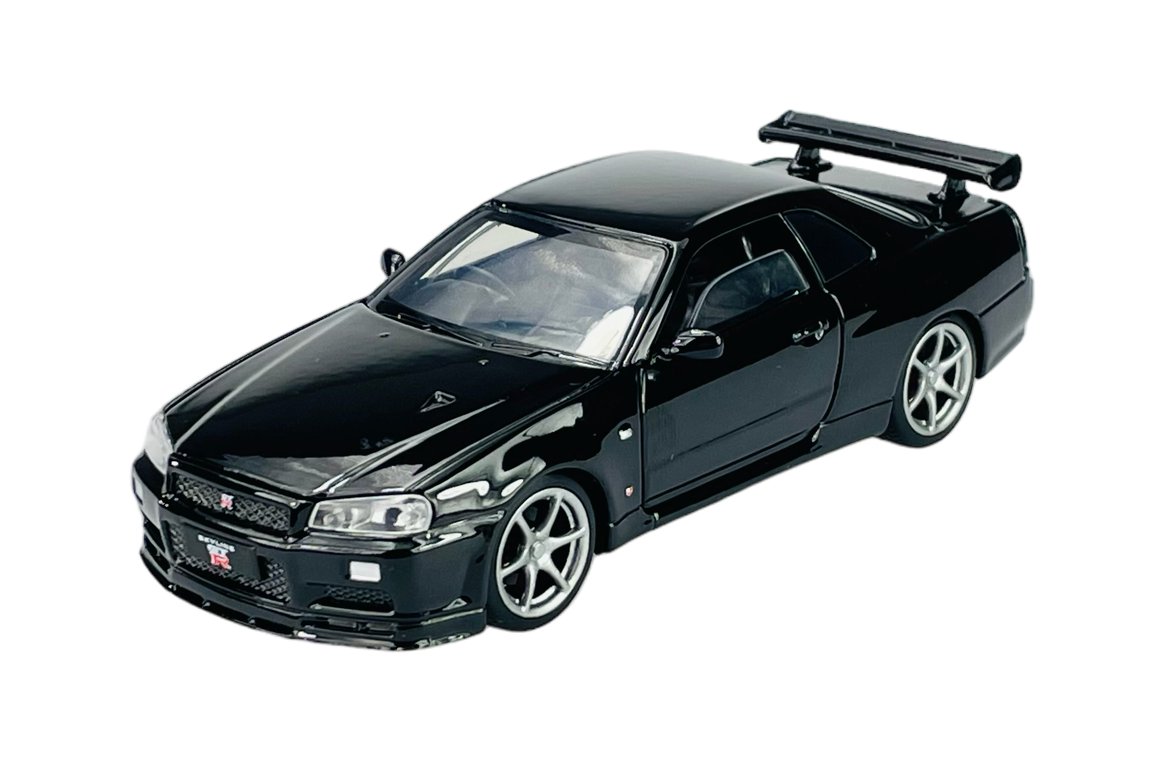 TAYUMO NISSAN SKYLINE GT-R34 V-SPEC II CZARNY 1:32 32115010