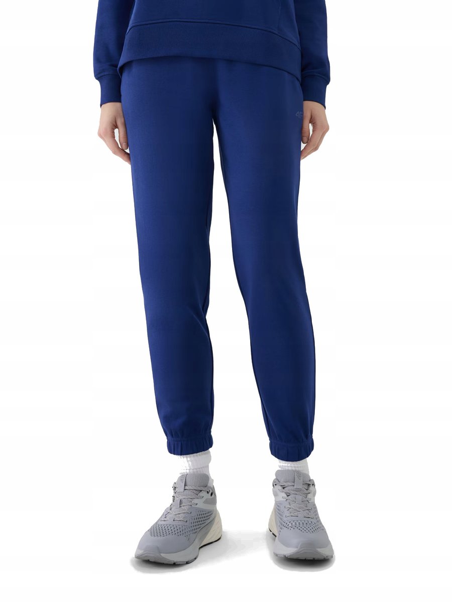 Damskie spodnie dresowe 4F TROF1138 031S granatowy XL