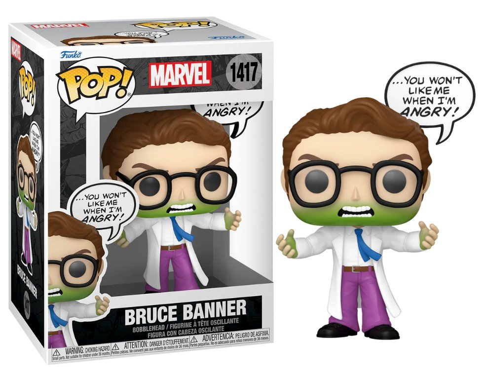 Funko POP! marvel heroes 1417 bruce banner