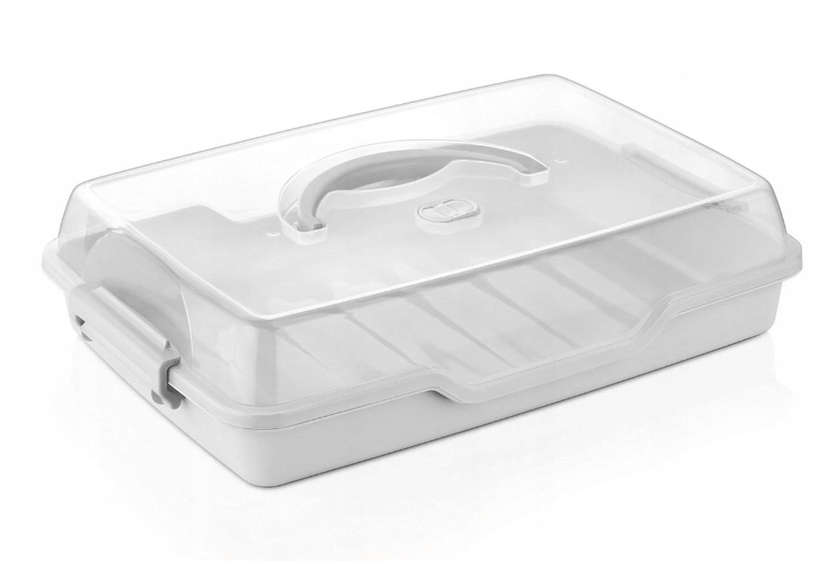 POJEMNIK NA CIASTO TORT WYPIEKI PUDEŁKO BOX PROSTOKĄTNY 32,5x23,5