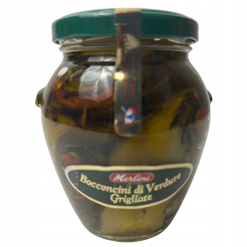 Kabaczek grillowany - warzywne ruloniki, włoskie Bocconcini