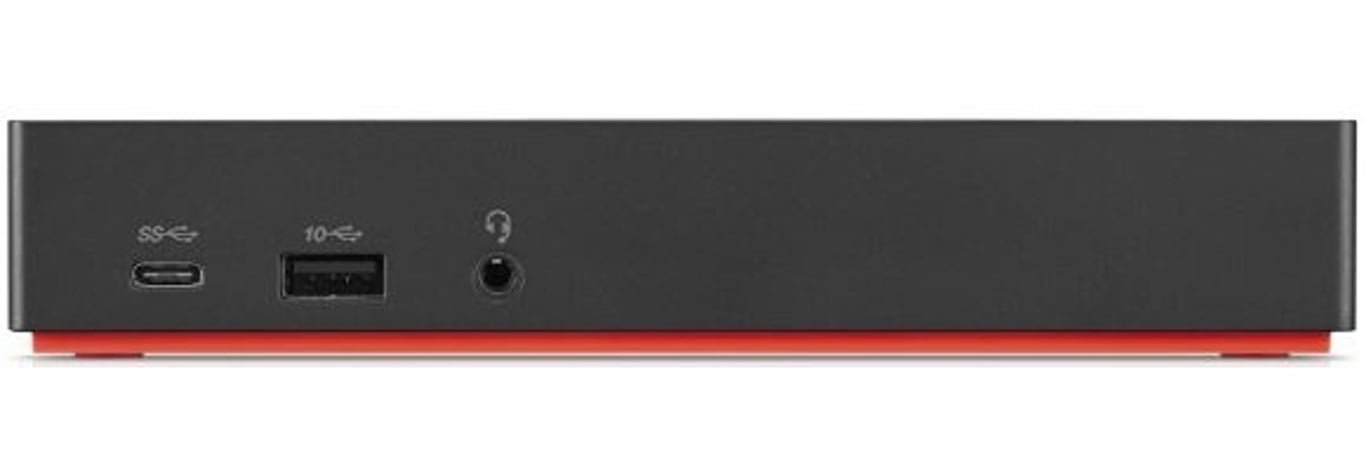 Lenovo 40AS0090DK stacja dokująca Przewodowa USB 3.2 Gen 1 (3.1 Gen 1) Type-C Czarny 40AS0090DK