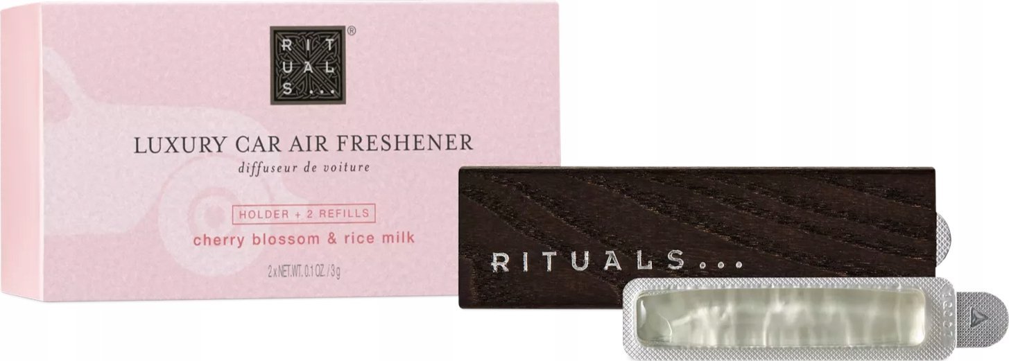 Rituals Rituals The Ritual of Sakura Life Is A Journey Car Perfume oro gaiviklis automobiliui, 2 x 3 g