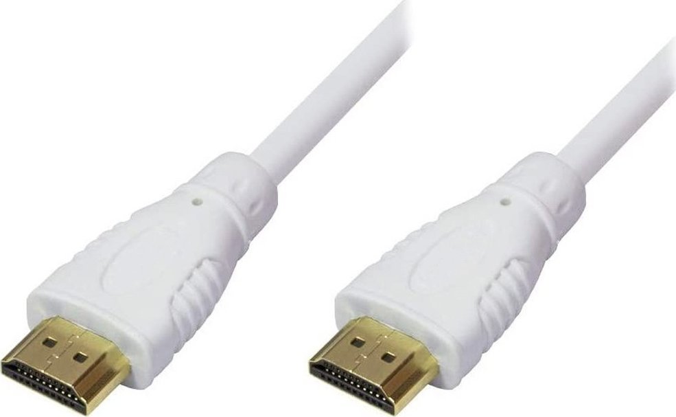 Kabel Techly TECHLY HDMI Kabel A M/M high speed 5m weiss ICOC-HDMI-4-050NWT