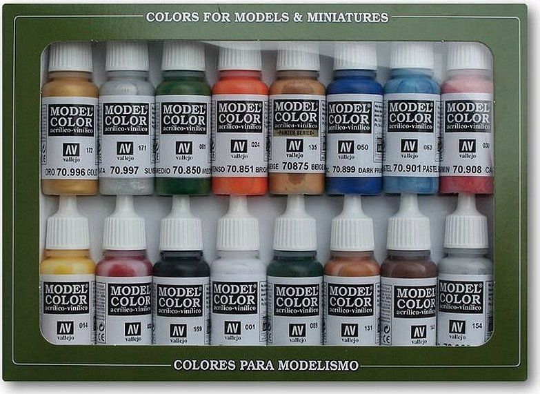 Vallejo Vallejo: 70.101 - Model Color - Figure - Folkestone Basics 16 x 18 ml