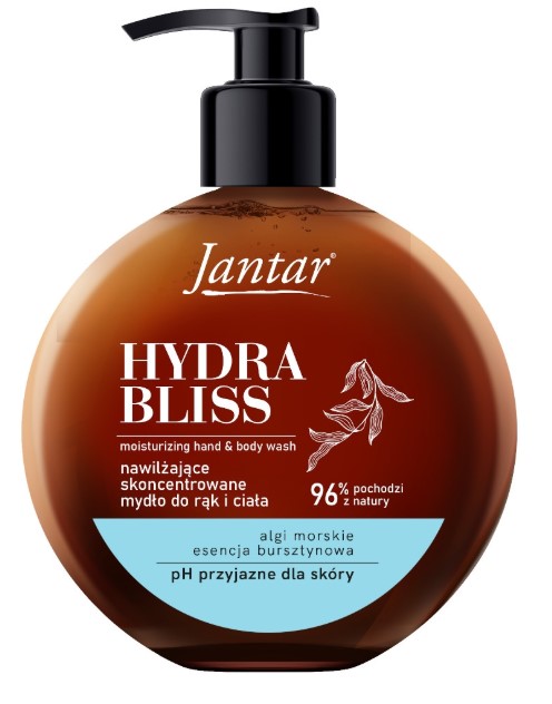 Farmona Jantar Hydra Bliss Nawilżające Skoncentrowane Mydło do Rąk i Ciała 400ml