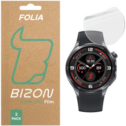 Bizon Folia hydrożelowa na ekran Glass Watch Hydrogel do OnePlus Watch 3, 2 sztuki