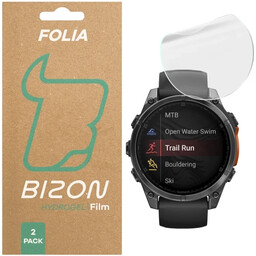 Bizon Folia hydrożelowa na ekran Glass Watch Hydrogel do Garmin Tactix 8 AMOLED 47 mm, 2 sztuki