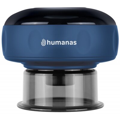 Masażer ręczny antycellulitowy HUMANAS BB01 Plus, Bańka masująca Niebieski