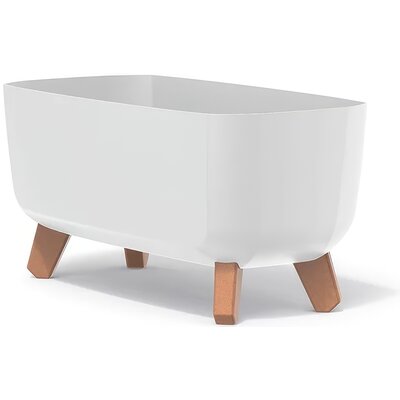 Doniczka PROSPERPLAST Gracia Case DGCL400-S449 8.5L Biały