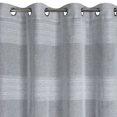 Zasłona EUROFIRANY Agata 140 x 250 cm Srebrny