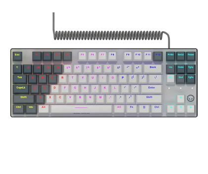 Lorgar Azar 514TKL RGB Biała