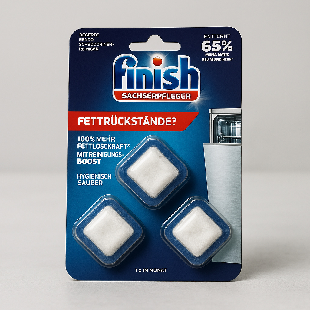 Finish tabletki do czyszczenia zmywarki 17 l 0,1 kg