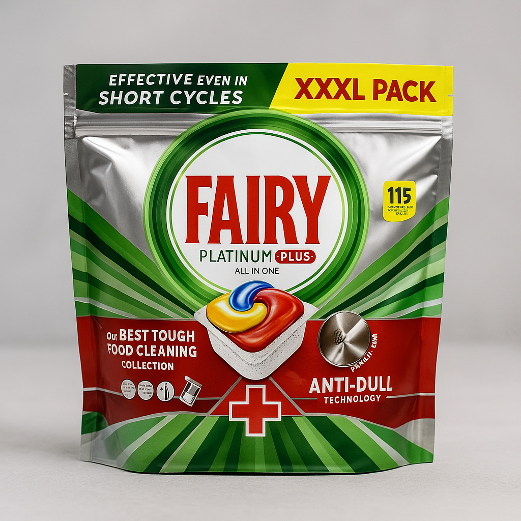 Fairy Platinum Plus tabletki do zmywarki 115 szt
