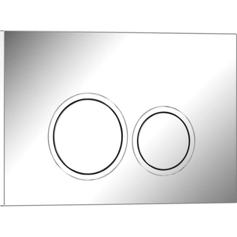 Mexen Tex 01 przycisk spłukujący, chrom błyszczący - 6101-03