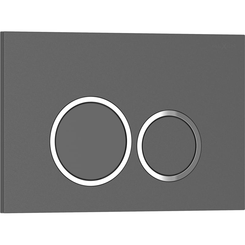 Mexen Tex 01 przycisk spłukujący, szary - 6101-05