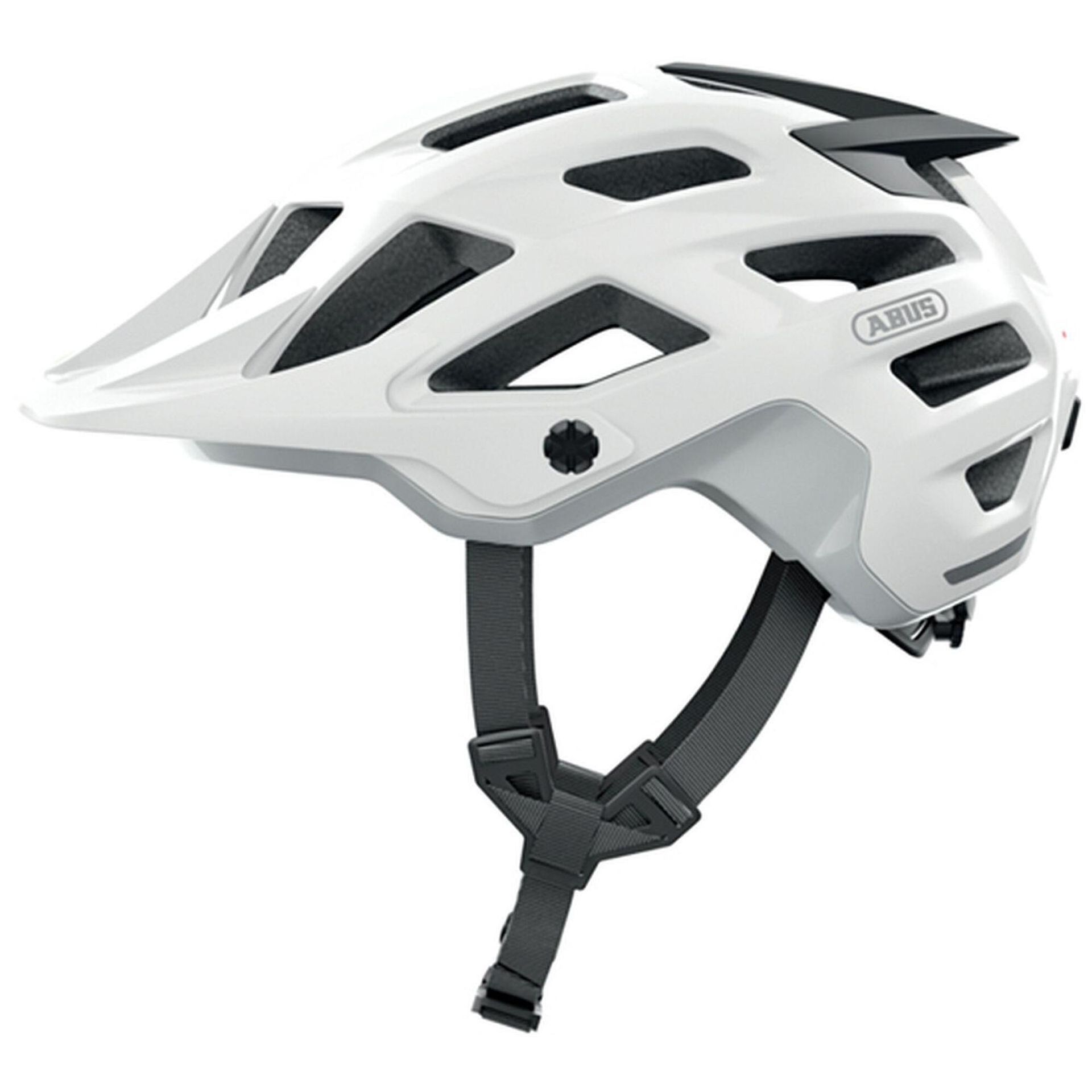 ABUS Moventor 2.0 Helmet, biały L | 59-61cm 2022 Kaski MTB