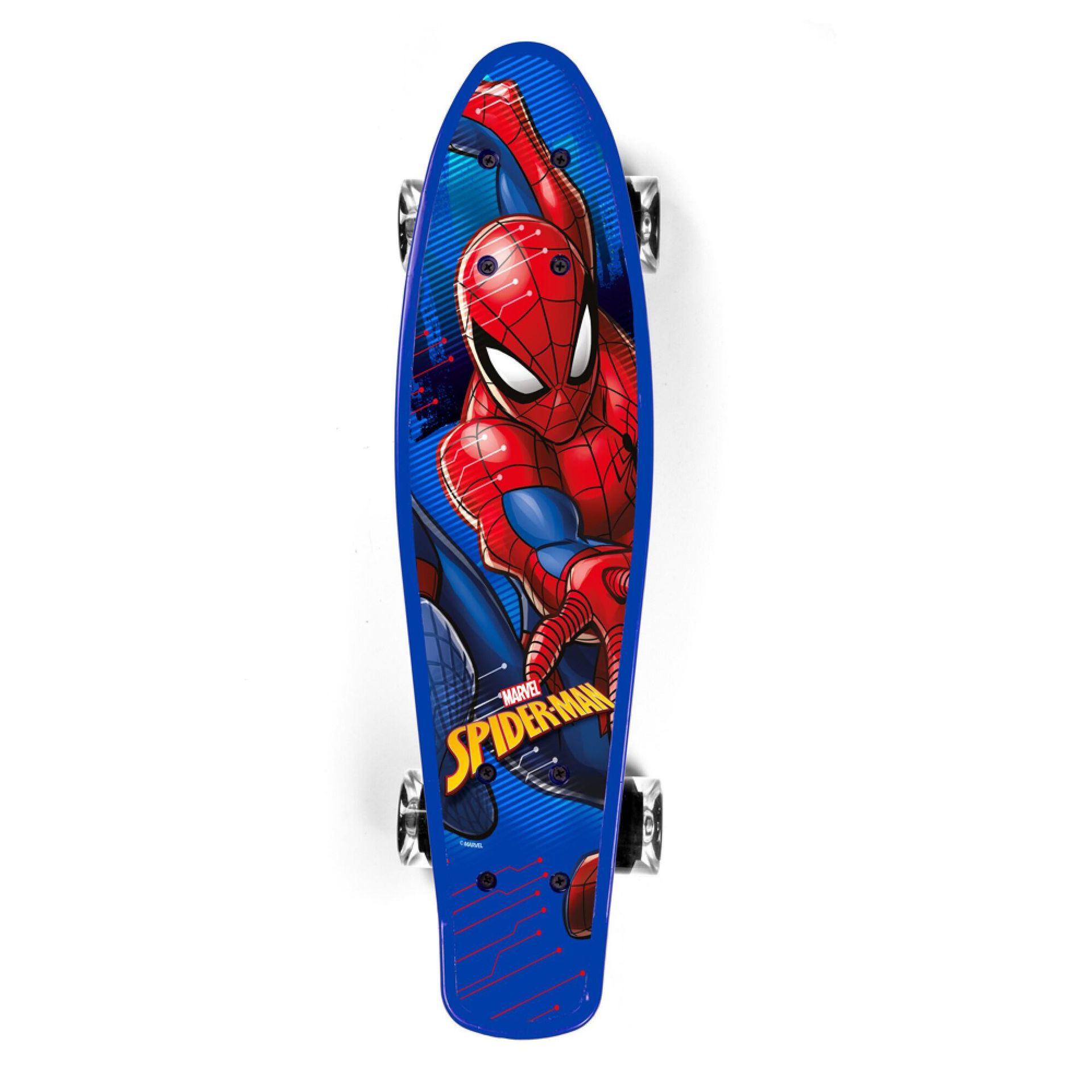 Deskorolka Fiszka Spider-man Dla Dzieci Lekka