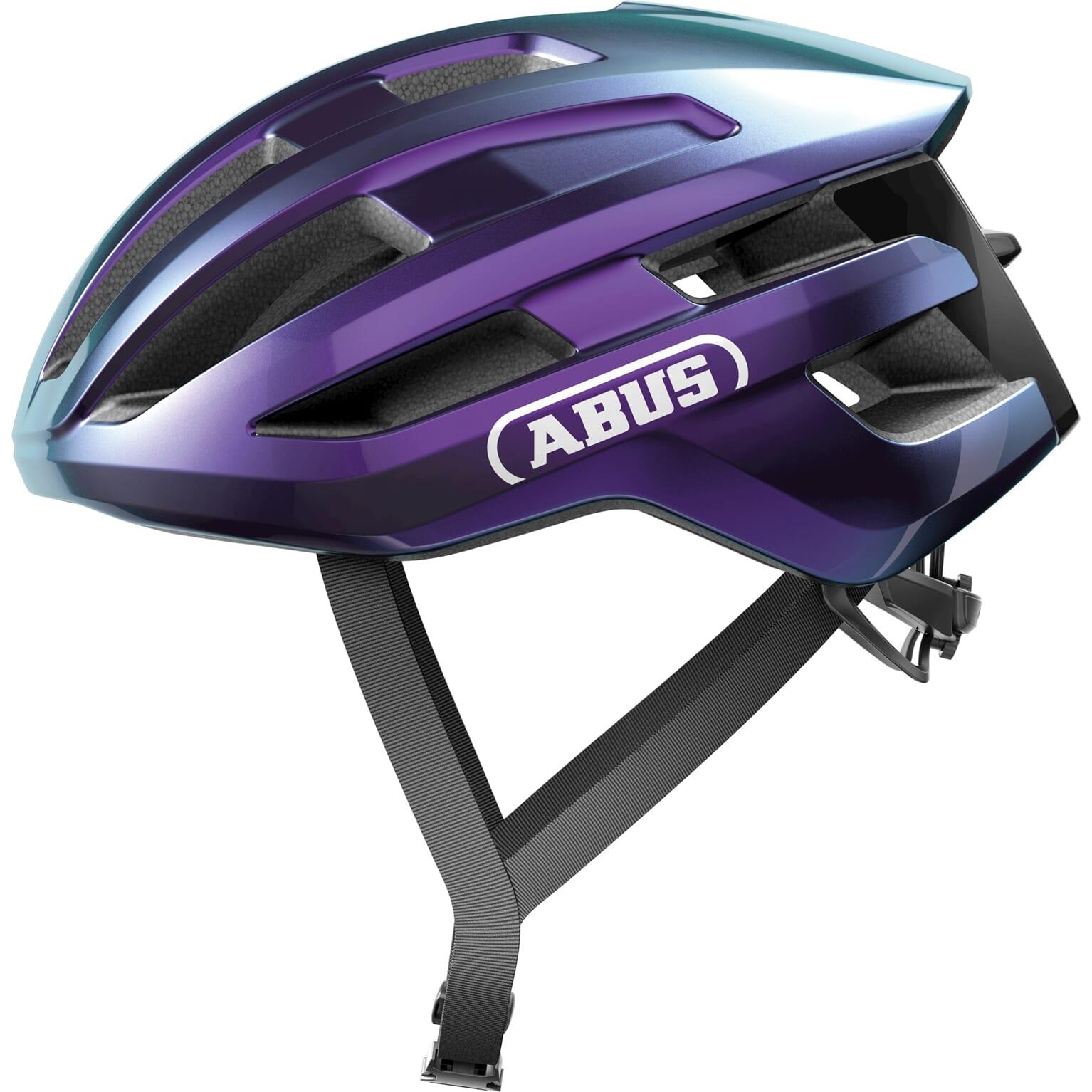 Abus PowerDome Flip Flop Purple L Kask rowerowy