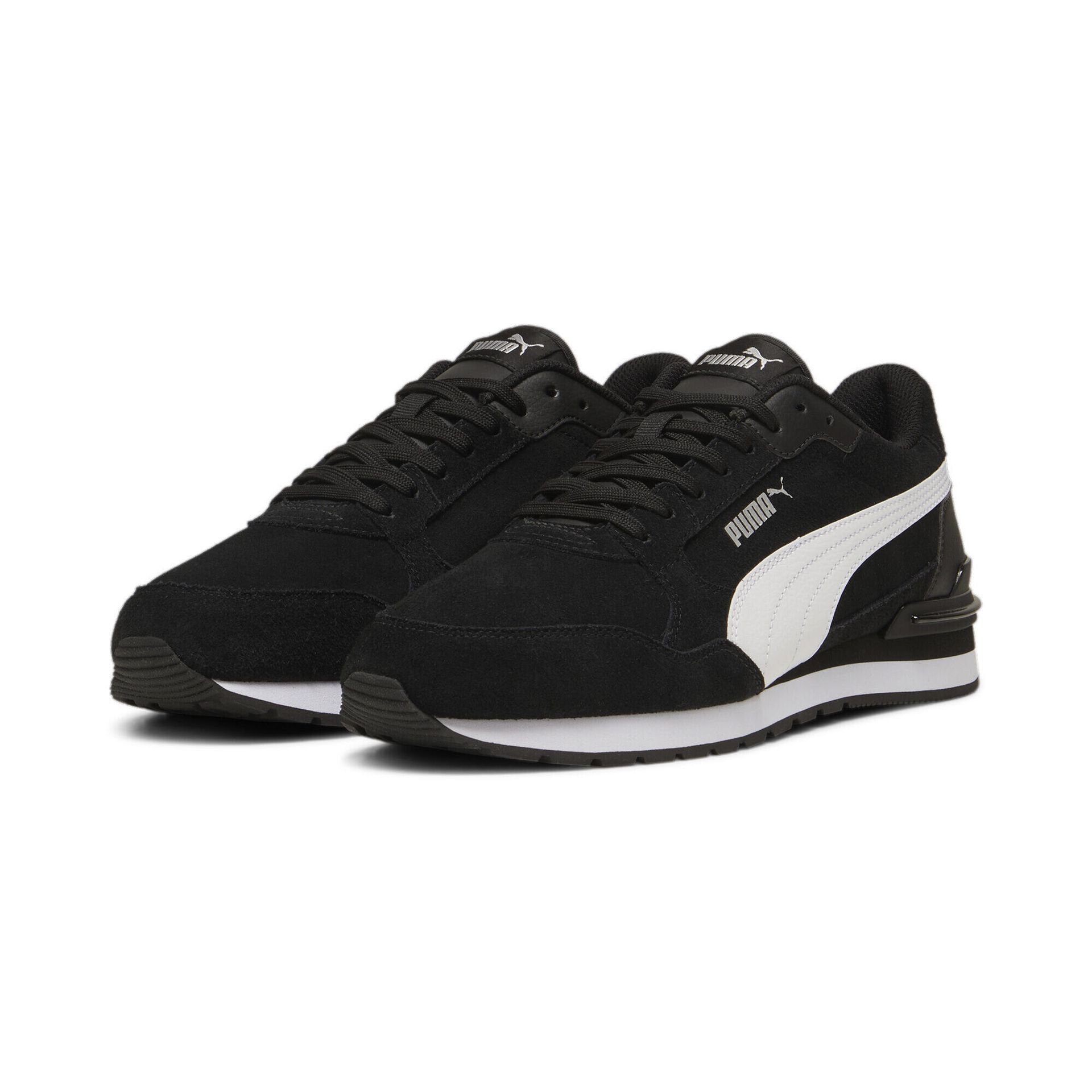 Buty męskie sportowe Puma St Runner V4 39966501 zamszowe czarne 45