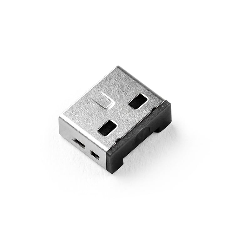 Smartkeeper UL03P1BK bloker portów Blokada portu USB Typu-A Czarny Plastik 10 szt.