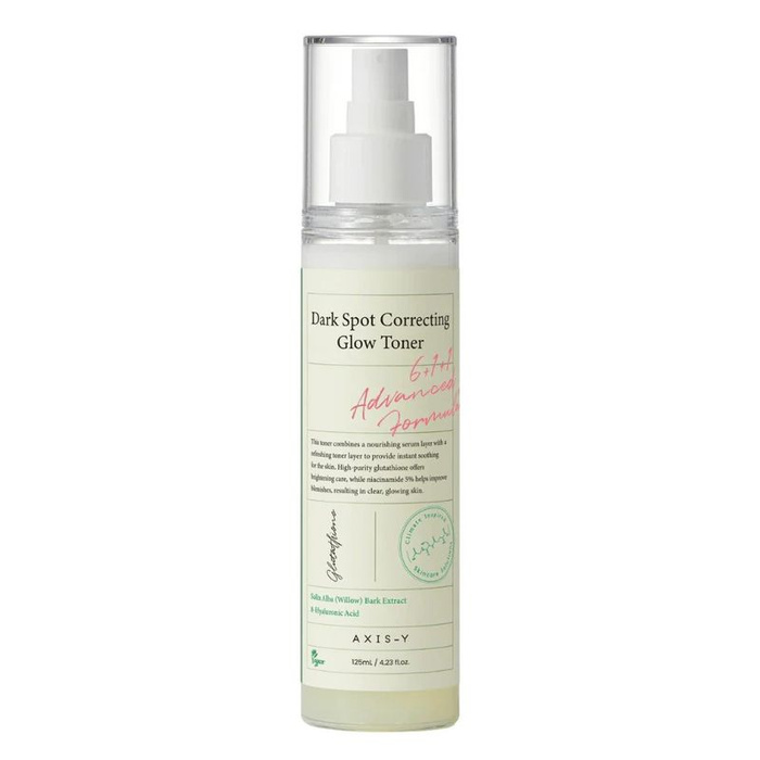 AXIS-Y Dark Spot Correcting Glow Toner, tonik wyrównujący koloryt skóry, 125ml