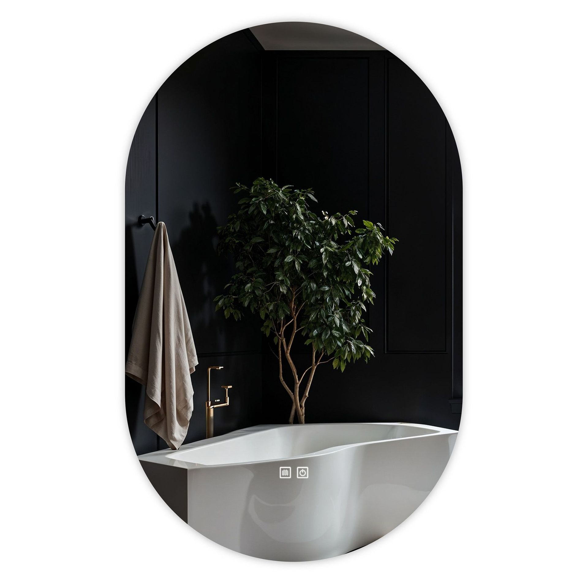 Tutumi LUSTRO ŚCIENNE LED 50x80cm S027
