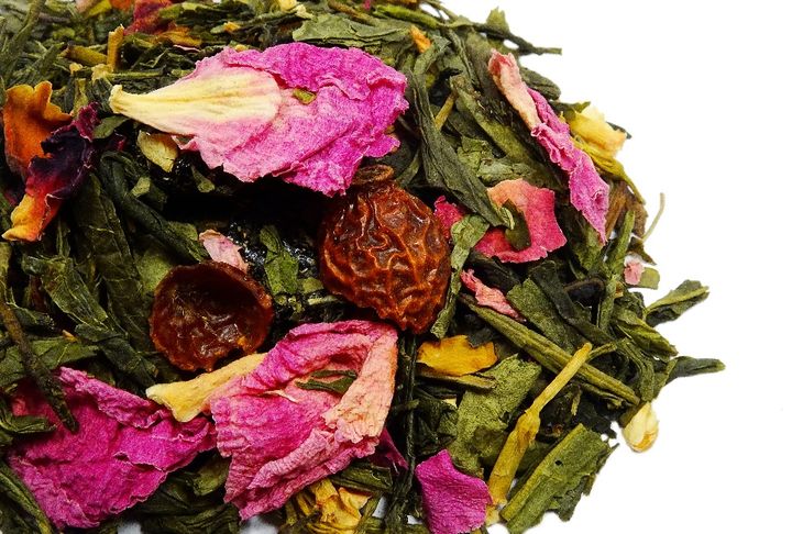 SAKURA 50 g Herbata Zielona Wiśnia Róża od Skworcu