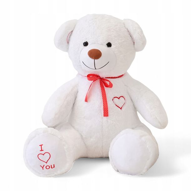 Duży Miś Pluszowy Maskotka 160cm. Wielki Pluszak - Biały