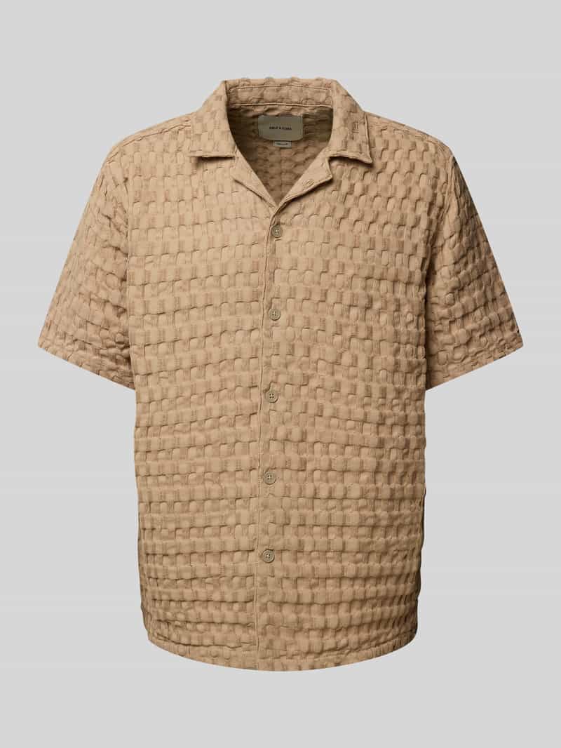 Koszula casualowa z listwą guzikową model ‘BRADDOCK’