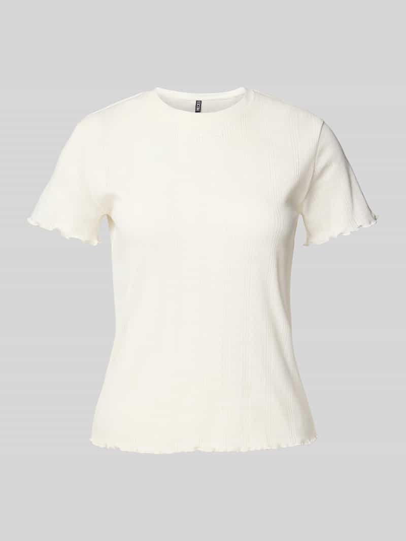T-shirt o kroju regular fit z mieszanki bawełny model ‘FIA’