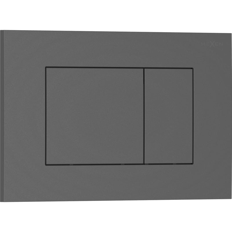 Mexen Tex 02 przycisk spłukujący, szary - 6102-05