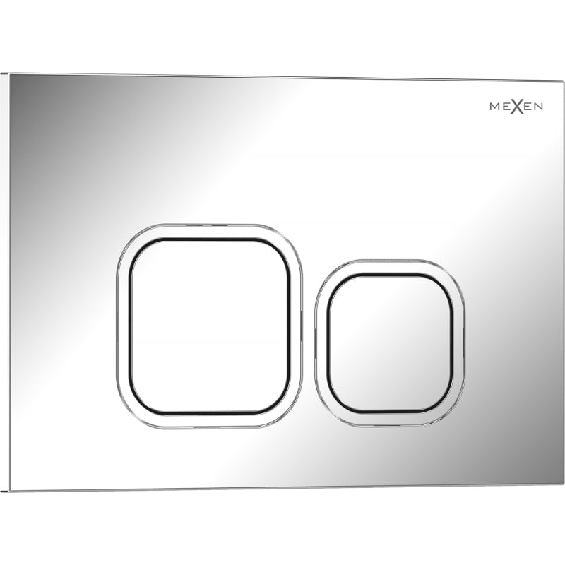 Mexen Tex 03 przycisk spłukujący, chrom błyszczący - 6103-03