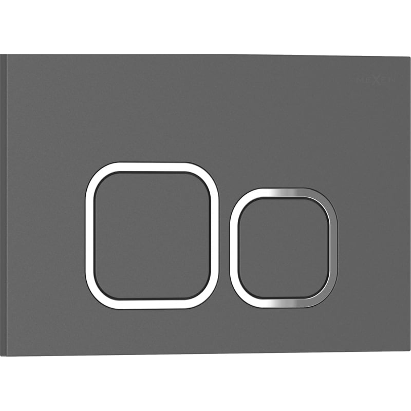 Mexen Tex 03 przycisk spłukujący, szary - 6103-05