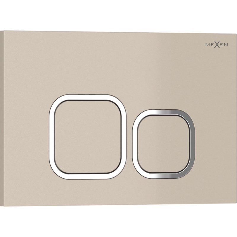 Mexen Tex 03 przycisk spłukujący, beżowy - 6103-07