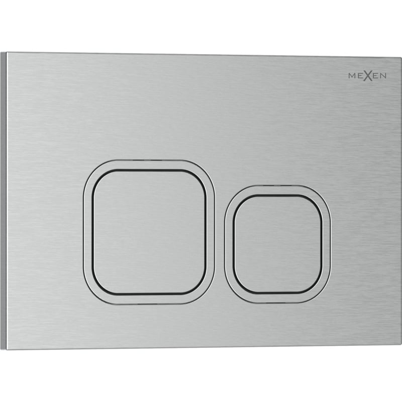Mexen Tex 03 przycisk spłukujący, nikiel szczotkowany - 6103-10