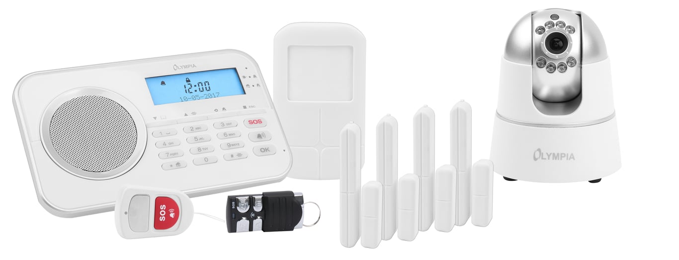 Olympia Protect 9881 system alarmowy Biały